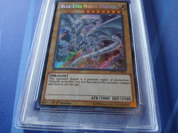 Blue-Eyes White Dragon 2020 ENS55 Secret Rare 1st Edition Yugioh PSA 10 GEM Mint - Image 3