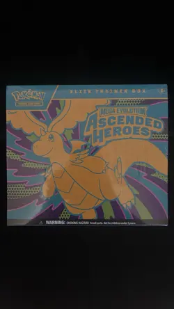Pokemon TCG Mega Evolution Ascended Heroes Elite Trainer Box - Image 1