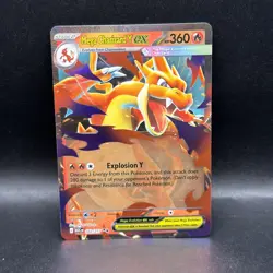 Mega Charizard Y ex 022/217 Double Rare Ascended Heroes Pokemon - Image 1