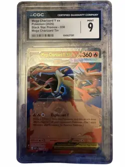 The Pokemon Company Mega Charizard Y EX 030 Promo Foil CGC 9 360HP 280 - Image 1