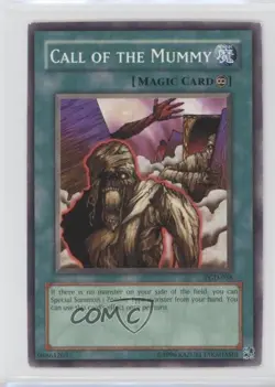Call of the Mummy YuGiOh Pharaonic Guardian #PGD-038 2003 READ - Image 1