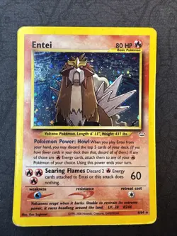Entei 06/64 Neo Revelation Holo Pokemon MJ - Image 1