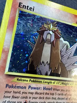Entei 06/64 Neo Revelation Holo Pokemon MJ - Image 2