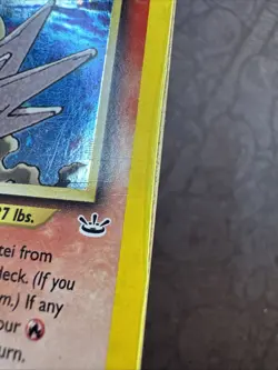 Entei 06/64 Neo Revelation Holo Pokemon MJ - Image 4