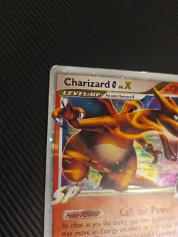 Charizard G LV. X - DP45 - Black Star Promo Pokemon TCG - LP/MP - Image 3