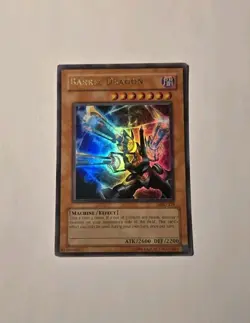 Yugioh Barrel Dragon Ultra Rare Metal Raiders MRD-126 MP - Image 1