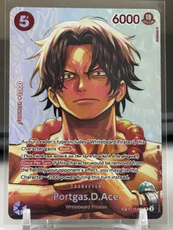 Portgas.D.Ace SP One Piece The Time of Battle ST15-005 Special Rare - Image 1