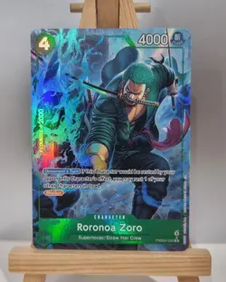 Roronoa Zoro (PRB02-006) (V.2) Alt Art One Piece TCG English - Image 1