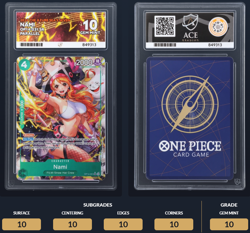 Nami OP14-031 Alternate Art Foil The Azure Sea's Seven One Piece Ace 10 - Image 2