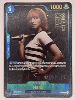 Nami P-053 ENGLISH One Piece Live Action Promo Near Mint NM - Image 1