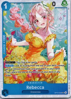 Rebecca OP15-053 SR| Adventure on Kami's Island | One Piece TCG | EN NM - Image 1
