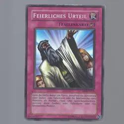 YuGiOh DB2-DE073 Solemn Judgment german SUPER unlimited Dark Beginning 2 - Image 1