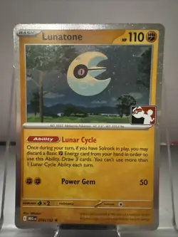 Lunatone 074/132 Prize Pack Series Cards Holo - Image 1