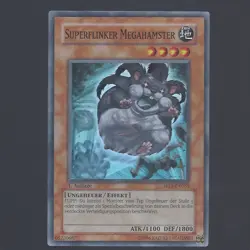 YuGiOh ABPF-DE083 SUPER-Nimble Mega Hamster german 1st Absolute Powerforce LPNM - Image 1