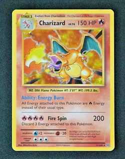 Charizard 11/108 Evolutions Holo Rare Pokemon Card MP+ - Image 1
