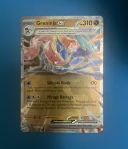 Greninja EX 106/167 SV06: Twilight Masquerade Holo NM Pokemon TCG Card - Image 1