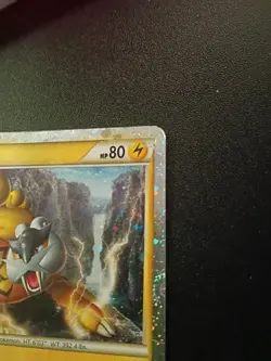Raikou HGSS19 Holo Promo Edition Pokemon Card HP/Damaged - Image 3
