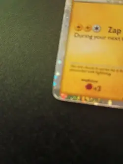 Raikou HGSS19 Holo Promo Edition Pokemon Card HP/Damaged - Image 5