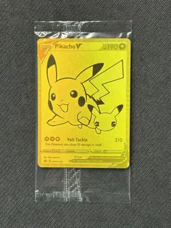 SEALED Pikachu V SWSH145 Celebrations UPC Promo Holo Pokemon Card - Image 1