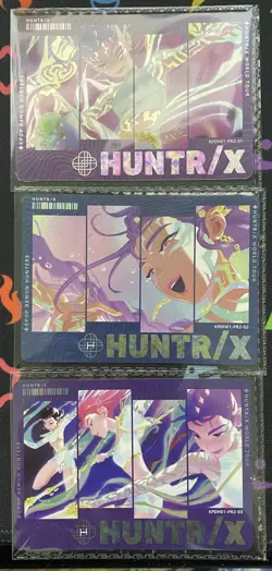 Kayou KPop Demon Hunters Trading Card lot HUNTR/X Rumi Promo KPDH01-PR2-01 02 03 - Image 1