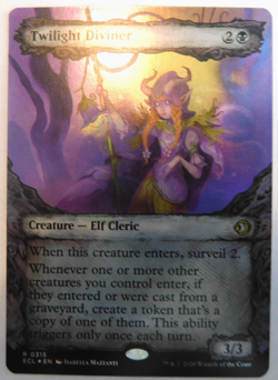 Twilight Diviner - Lorwyn Eclipsed - Showcase - Foil - Image 1
