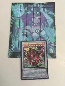 Yugioh 1x Snake-Eyes Vengeance Dragon ALIN-EN040 Alliance Insight 1st Edition NM - Image 1