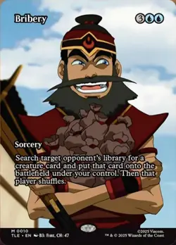 MTG Avatar Eternal SOURCE MATERIAL M Bribery #0010 - Image 1