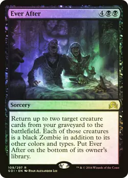 Magic The Gathering MTG EVER AFTER FOIL Shadows over Innistrad NM Near Mint - Image 1