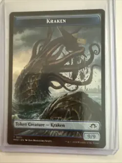 MTG Modern Horizons 3 Kraken x1 NM Token - Image 1