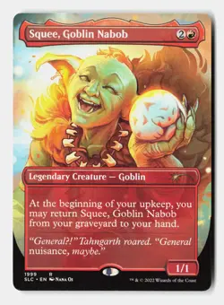 Squee, Goblin Nabob 1999 Rare Secret Lair Countdown Kit Magic: The Gathering NM - Image 1