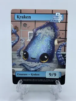 Kraken - Kraken Token - Foil Promo - SCG Game Night - Magic the Gathering - Image 1