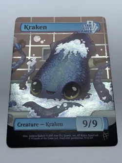 Kraken - Kraken Token - Foil Promo - SCG Game Night - Magic the Gathering - Image 2