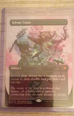 Sylvan Tutor (Borderless) Special Guests Regular - Image 2