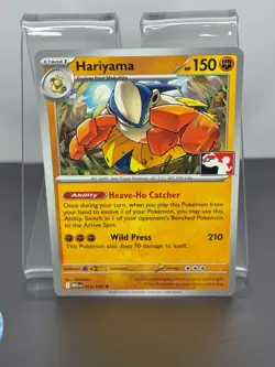 Hariyama 073/132 Pokemon Play Stamp Prize Pack - NM - Image 1