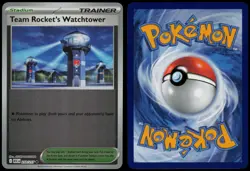 Team Rocket's Watchtower 210/217 Reverse Holo Pokemon ME: Ascended Heroes ASC NM - Image 3