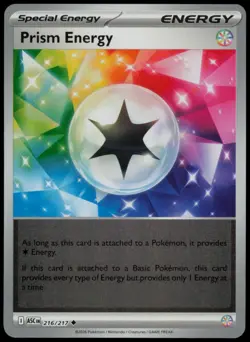 Prism Energy 216/217 Reverse Holo Pokemon ME: Ascended Heroes ASC NM - Image 1