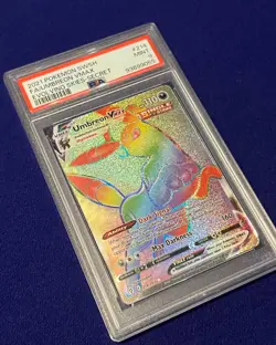 PSA 9 Umbreon Vmax #214 SWSH Evolving Skies 2021 Pokemon MINT - Image 2