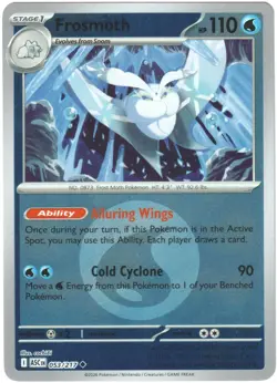 Frosmoth (Energy Symbol Pattern) 053/217 Pokemon ME: Ascended Heroes ASC NM - Image 1