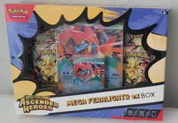 Pokemon Mgea Evolution Ascended Heroes Ex Box Mega Feraligatr - Image 1