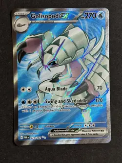 Golisopod ex 221/182 Paradox Rift Full Art Double Rare Pokemon TCG NM/MINT - Image 1