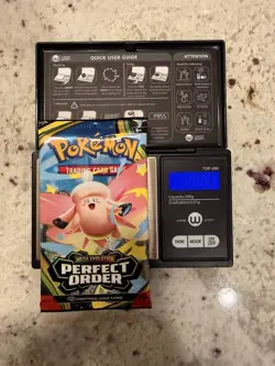 VERY HEAVY!! (22.57g) Pokemon Perfect Order – Factory Sealed Booster Pack! - Image 1