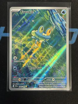 Froakie 088/086 Illustration Rare ME04: Chaos Rising Pokemon Holo NM Full Art! - Image 1