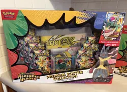 Pokemon Mega Evolution Lucario Premium Poster Collection + Deluxe Pin Collection - Image 2
