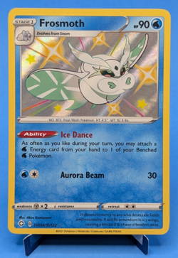 Frosmoth SV034/SV122 Pokemon TCG 2021 Shining Fates Shiny Vault Holo Rare NM - Image 1
