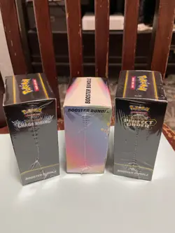 Pokemon ‘Lot of 3’ Booster Bundles Prismatic Evolutions Perfect Order Sealed - Image 4