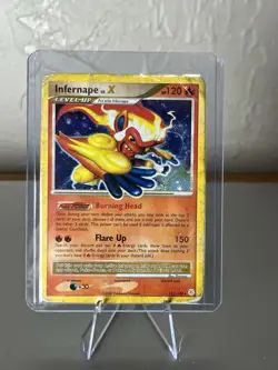 Pokemon Infernape # 121/130. Ex Diamond And Pearl *damaged* - Image 1