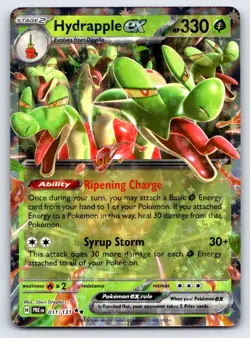 Hydrapple ex 011/131 Double Rare Prismatic Evolutions Pokemon Near Mint - Image 1