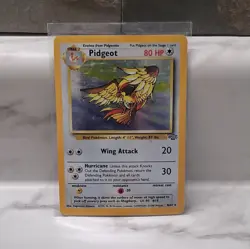 Wizards of the Coast Pidgeot 8/64 Jungle Holo Rare Unlimited 1999 80 HP ENG - Image 1