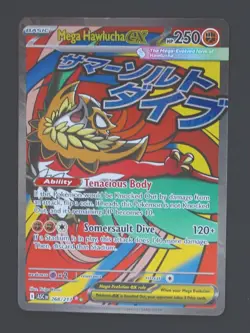 Mega Hawlucha ex 268/217 - Ascended Heroes Pokemon TCG - NM - Image 1