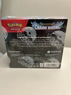 Pokemon Chaos Rising Booster Box Factory Sealed! -Very Small Tear In Plastic - Image 2